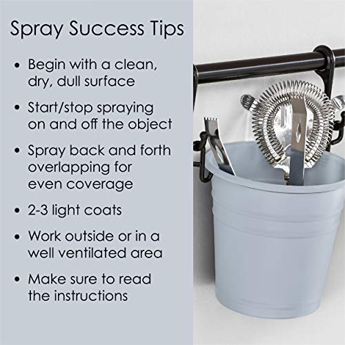 Krylon Fusion All-In-One Adhesive Spray Paint for Indoor/Outdoor Use, 12 oz, Glacier Gray - Image 7