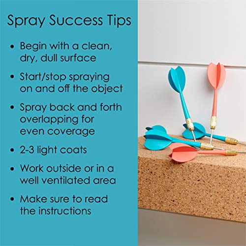 Krylon Fusion All-In-One Adhesive Spray Paint for Indoor/Outdoor Use, 12 oz, Lagoon Blue - Image 7