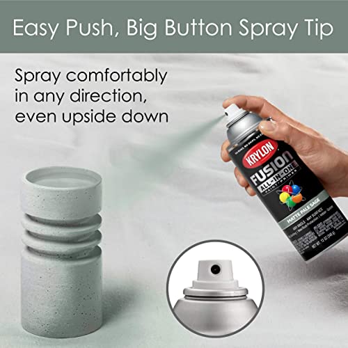 Krylon Fusion All-In-One Adhesive Spray Paint for Indoor/Outdoor Use, 12 oz, Pale Sage - Image 5