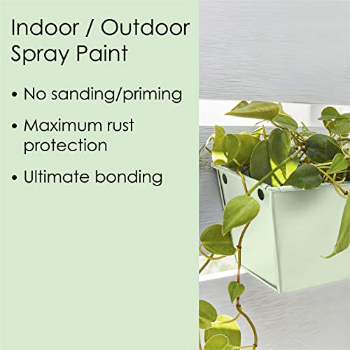 Krylon Fusion All-In-One Adhesive Spray Paint for Indoor/Outdoor Use, 12 oz, Sea Green - Image 4