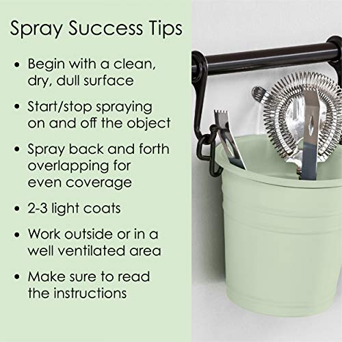 Krylon Fusion All-In-One Adhesive Spray Paint for Indoor/Outdoor Use, 12 oz, Sea Green - Image 7