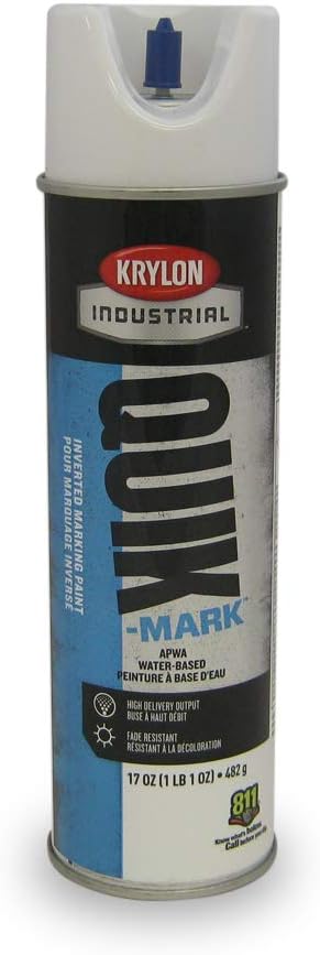 Krylon Inverted Marking Paint White 12/BX #S03901 - Image 2