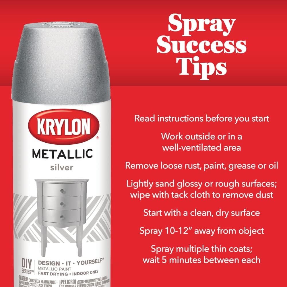 Krylon K02203 General Purpose Spray Paint, Metallic Copper, 12 Ounces (Pack of 1) - Image 6