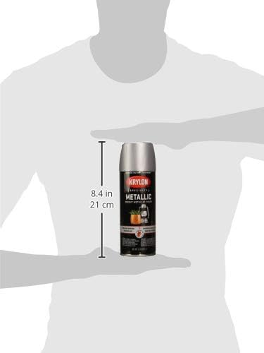 Krylon Metallic Paint Dull Aluminum, 11 Ounce (Pack of 1) - Image 4