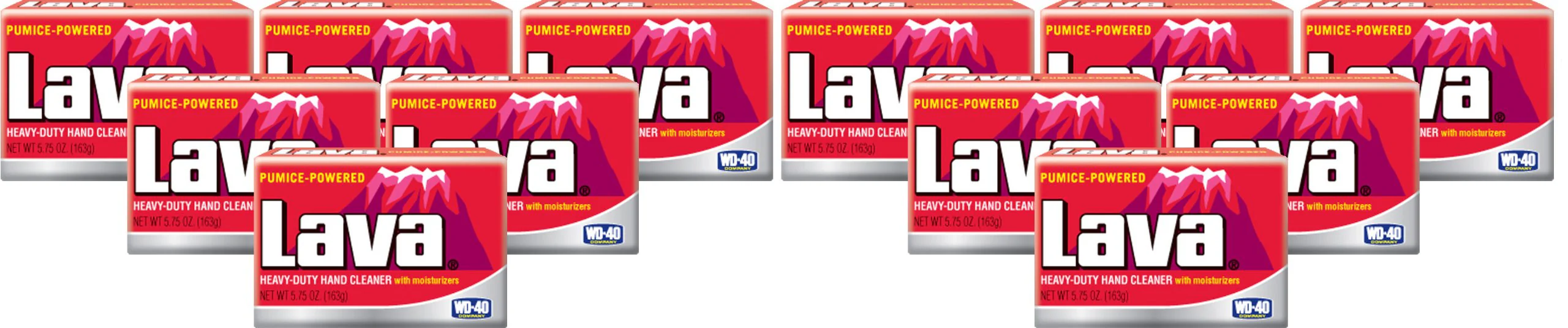 Lava 10185 Heavy-Duty Hand Cleaner with Moisturizers, 5.75 oz. (Pack of 12)