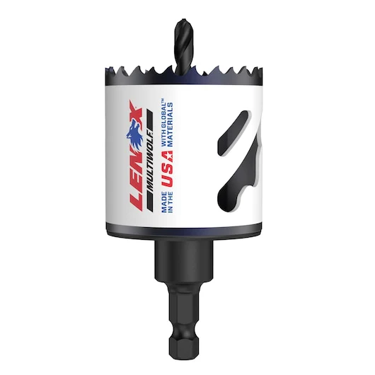 Lenox 1772779 Bi-Metal Hole Saw, 2" Saw Diameter, 4/5 TPI, 1 7/8 in Max. Cutting Dp