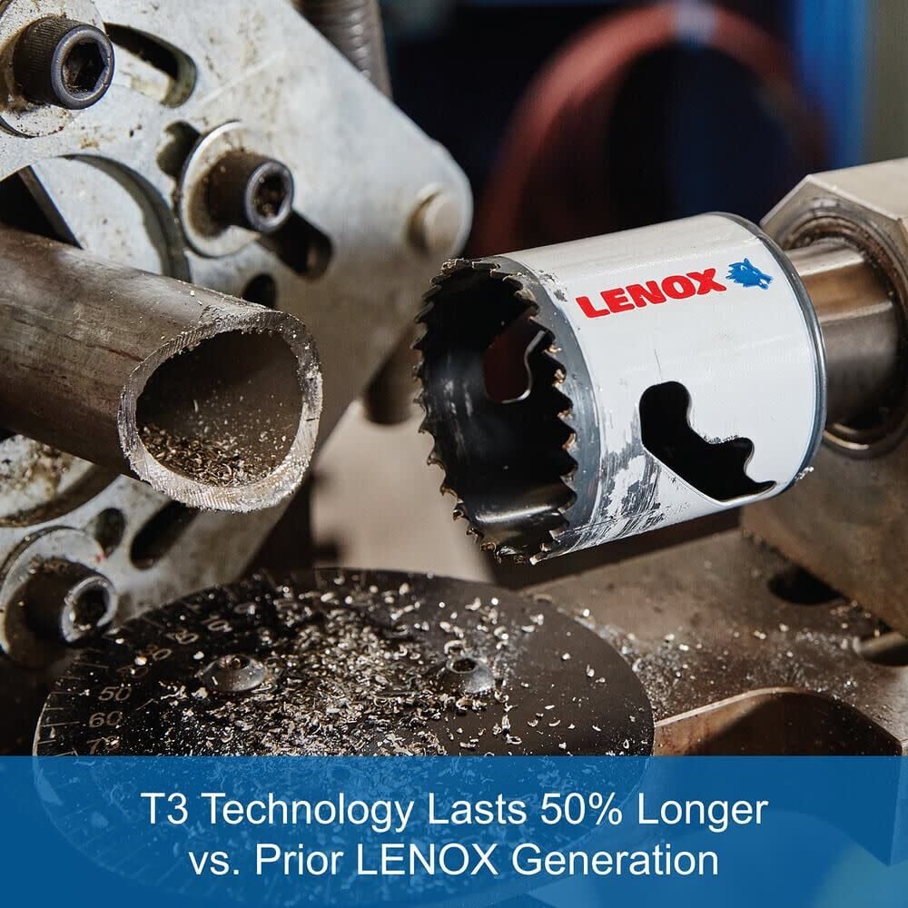 Lenox 3005656L Bi-Metal Speed Slot Hole Saw with T3 Technology, 3-1/2" - Image 6