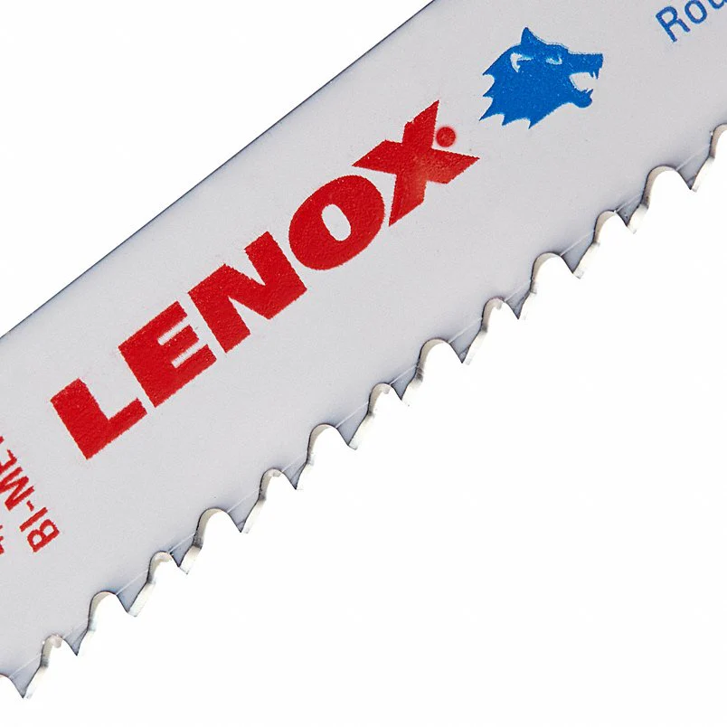 Lenox 20585156R Reciprocating Saw Blade: 6 TPI, 12" Length, 0.04" Thick, Bi-Metal (Pack of 5) - Image 2