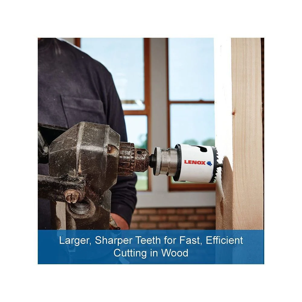 Lenox 3002626L Bi-Metal Speed Slot Hole Saw with T3 Technology, 1-5/8" - Image 5
