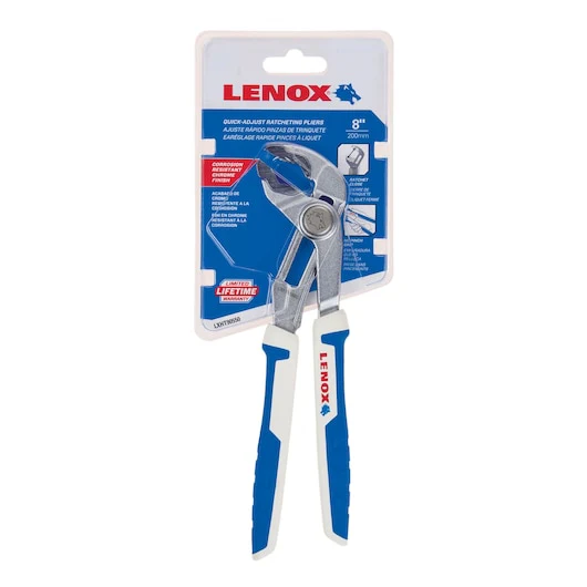 Lenox LXHT90550 Quick-Adjust 8" V-Jaw Plier - Image 9