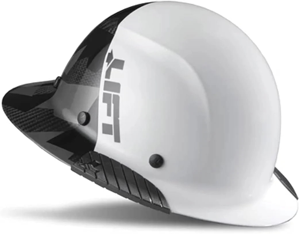 LIFT Safety HDF50C-20CK DAX Carbon Fiber Full Brim 50-50, White/Black Camo - Image 3
