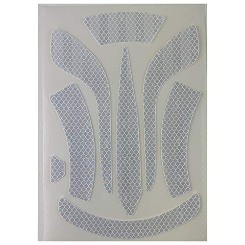 Lift Safety DAX Reflective Decals - White Medium - Image 2