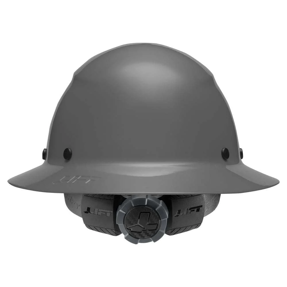Lift Safety HDC-21GY DAX Carbon Fiber Full Brim, Grey - Image 4
