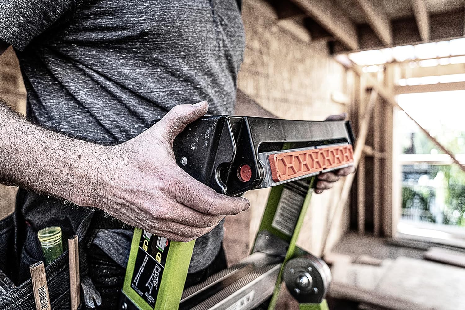 Little Giant Ladder Systems 13906-071 King Kombo 3-in-1 Ladder, 6 Ft, Green - Image 20