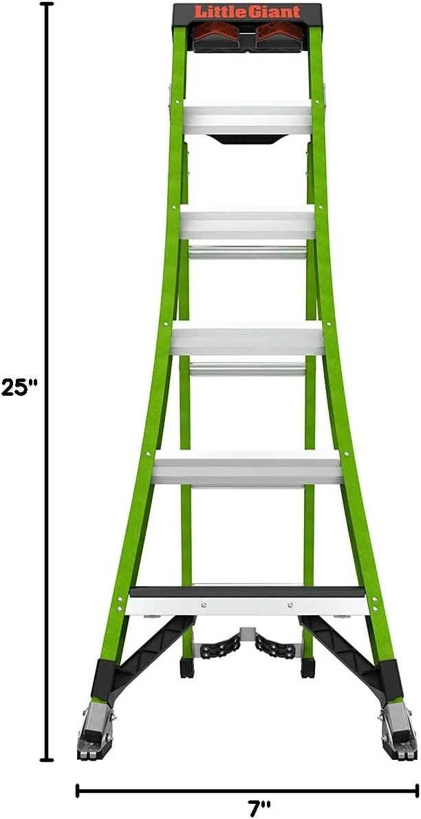 Little Giant Ladder Systems 13906-071 King Kombo 3-in-1 Ladder, 6 Ft, Green - Image 23