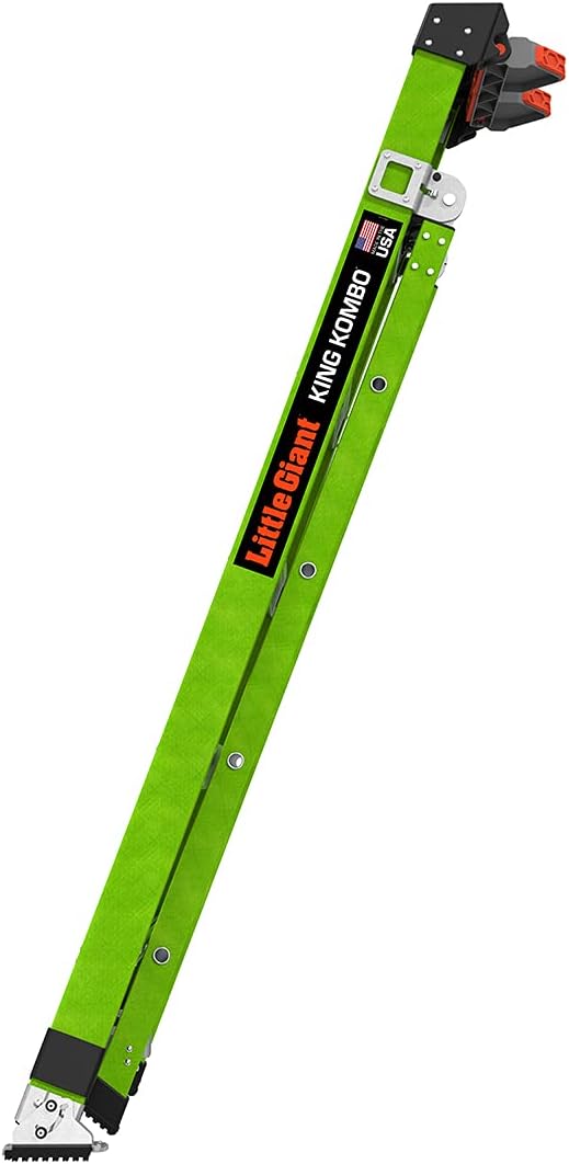 Little Giant Ladder Systems 13906-071 King Kombo 3-in-1 Ladder, 6 Ft, Green - Image 4