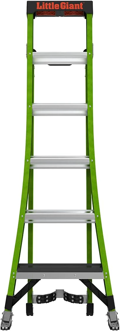 Little Giant Ladder Systems 13906-071 King Kombo 3-in-1 Ladder, 6 Ft, Green - Image 7
