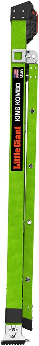 Little Giant Ladder Systems 13906-071 King Kombo 3-in-1 Ladder, 6 Ft, Green - Image 9