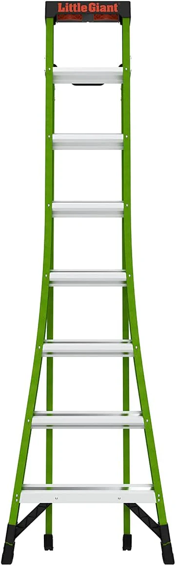 Little Giant Ladder Systems 13908-001 King Kombo 3-in-1 Ladder, 8 Ft, Green - Image 10
