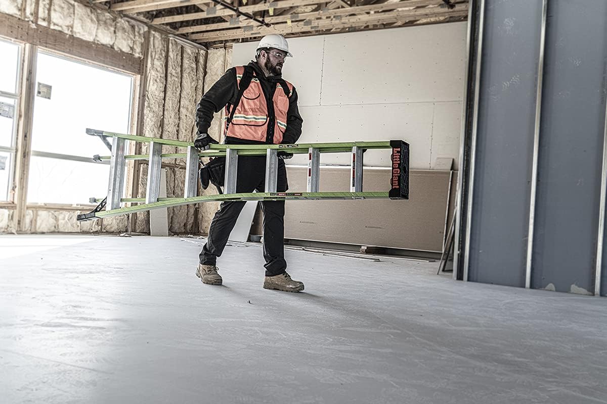 Little Giant Ladder Systems 13908-001 King Kombo 3-in-1 Ladder, 8 Ft, Green - Image 6