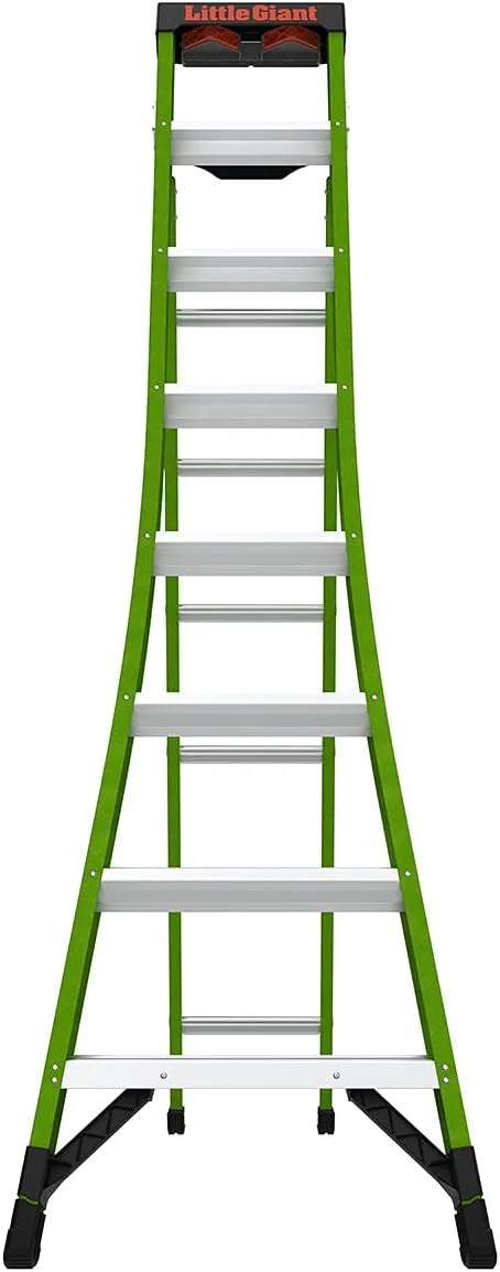 Little Giant Ladder Systems 13908-001 King Kombo 3-in-1 Ladder, 8 Ft, Green - Image 9