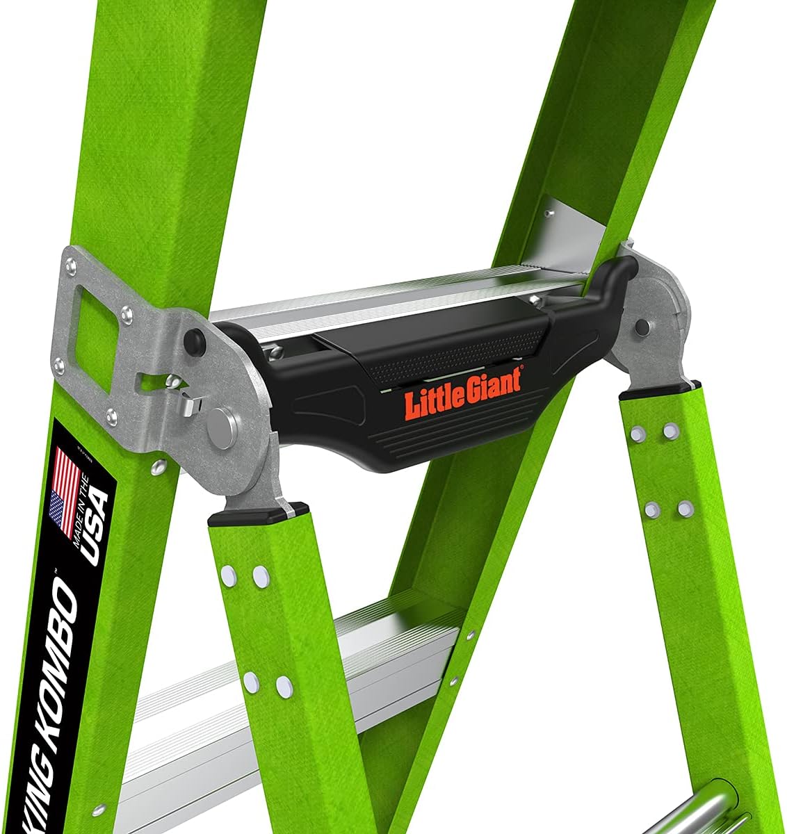 Little Giant Ladder Systems 13908-074 King Kombo 3-in-1 Ladder, 8 Ft, Green - Image 14