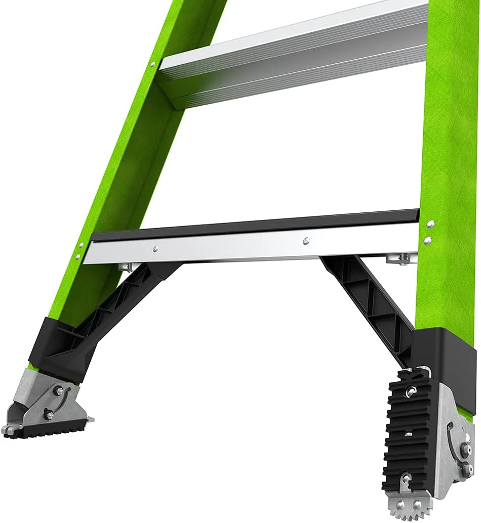 Little Giant Ladder Systems 13908-074 King Kombo 3-in-1 Ladder, 8 Ft, Green - Image 16