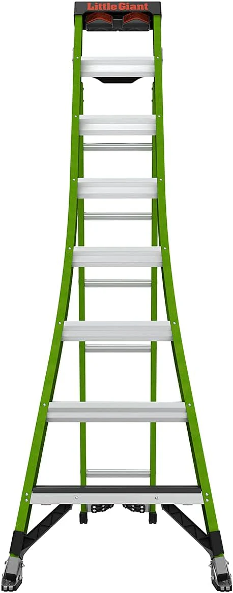 Little Giant Ladder Systems 13908-074 King Kombo 3-in-1 Ladder, 8 Ft, Green - Image 6