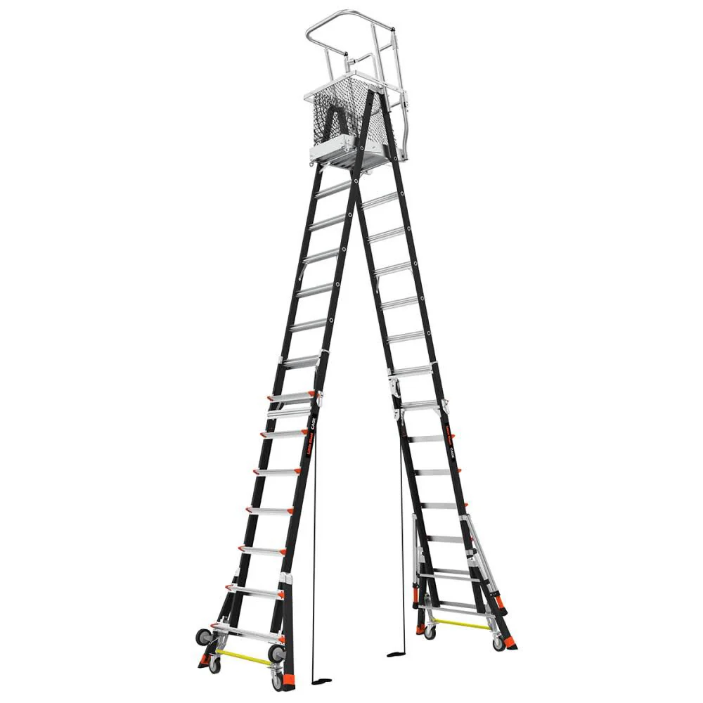 Little Giant Ladders Adjustable Safety Cage Type 1AA 8-14 Ft. - Image 2