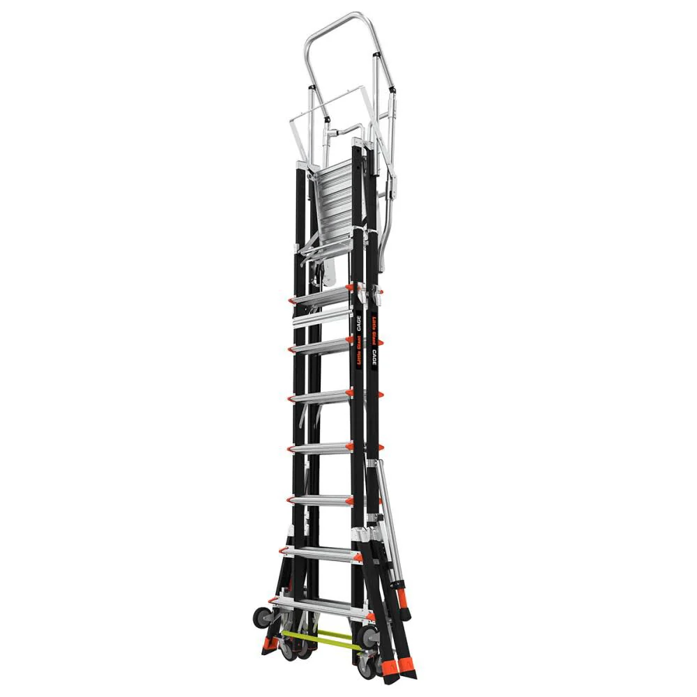 Little Giant Ladders Adjustable Safety Cage Type 1AA 8-14 Ft. - Image 6
