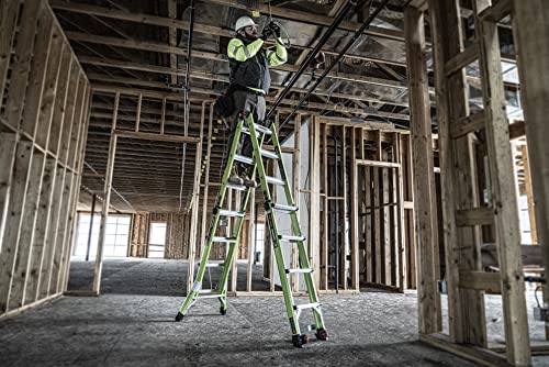 Little Giant Ladder Systems Conquest 2.0, M17, 17ft, Multi-Position Ladder, Fiberglass, Type 1A, 300 lbs Weight Rating, (17117-001) - Image 27