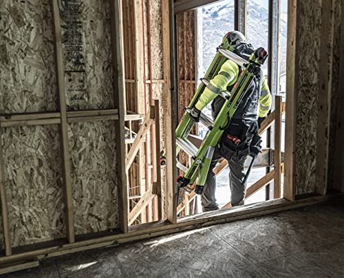 Little Giant Ladder Systems Conquest 2.0, M17, 17ft, Multi-Position Ladder, Fiberglass, Type 1A, 300 lbs Weight Rating, (17117-001) - Image 29