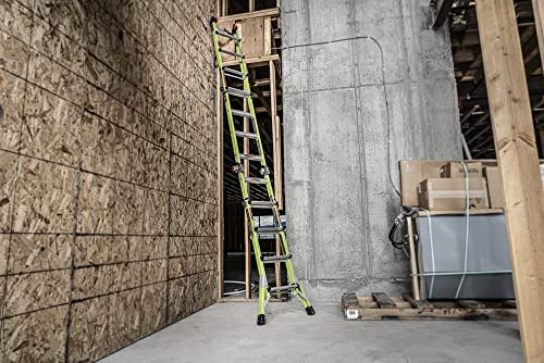 Little Giant Ladder Systems Conquest 2.0, M17, 17ft, Multi-Position Ladder, Fiberglass, Type 1A, 300 lbs Weight Rating, (17117-001) - Image 30