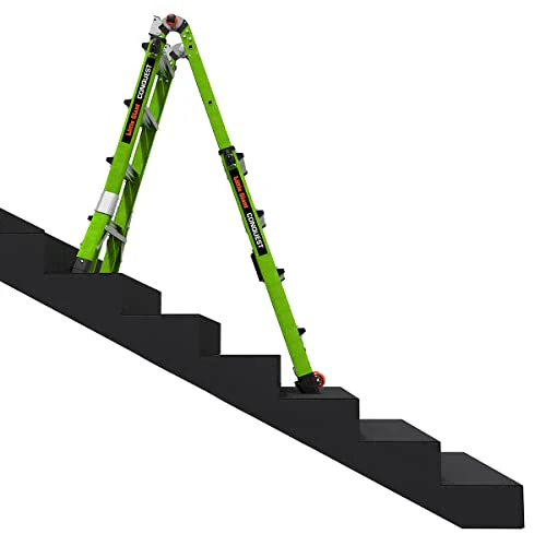 Little Giant Ladder Systems Conquest 2.0, M17, 17ft, Multi-Position Ladder, Fiberglass, Type 1A, 300 lbs Weight Rating, (17117-001) - Image 4