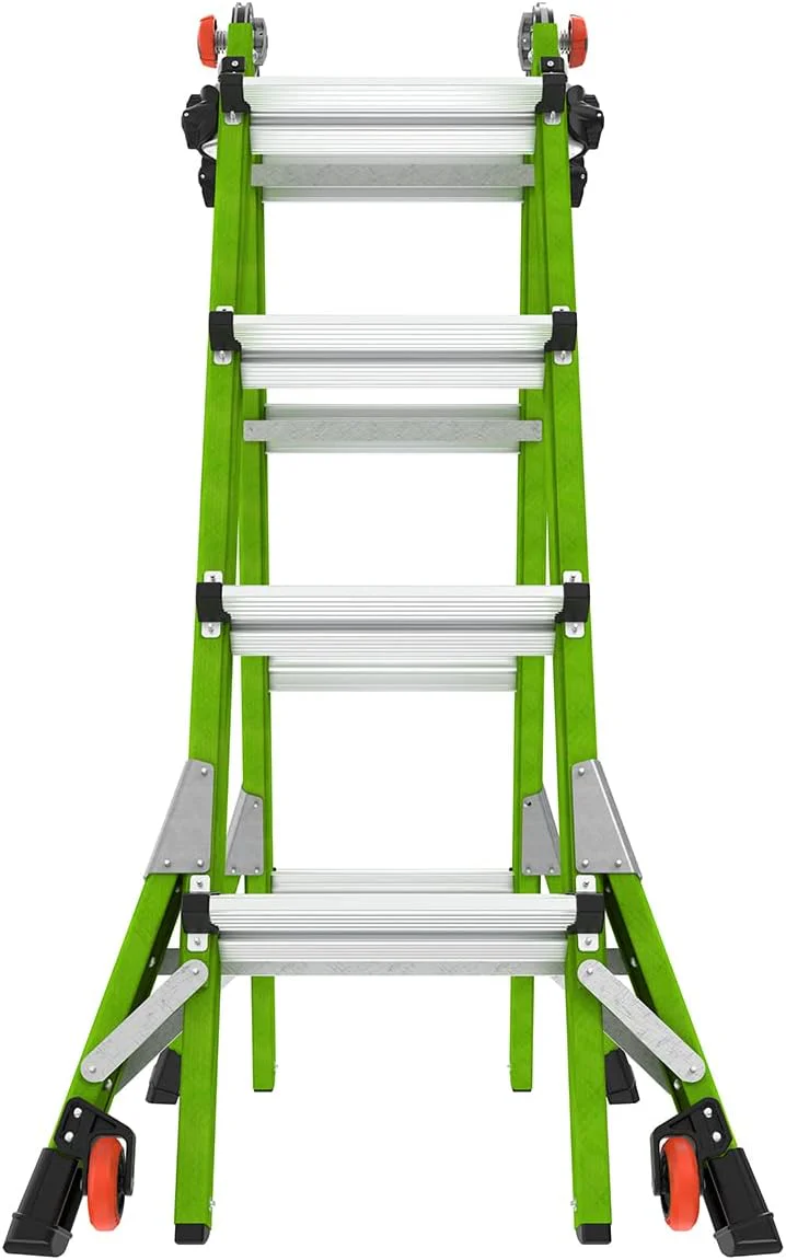 Little Giant Ladder (16117-001) Dark Horse 2.0, M17, 17ft, Multi-Position Ladder, Fiberglass, Type 1A, 300 lbs Weight Rating - Image 10