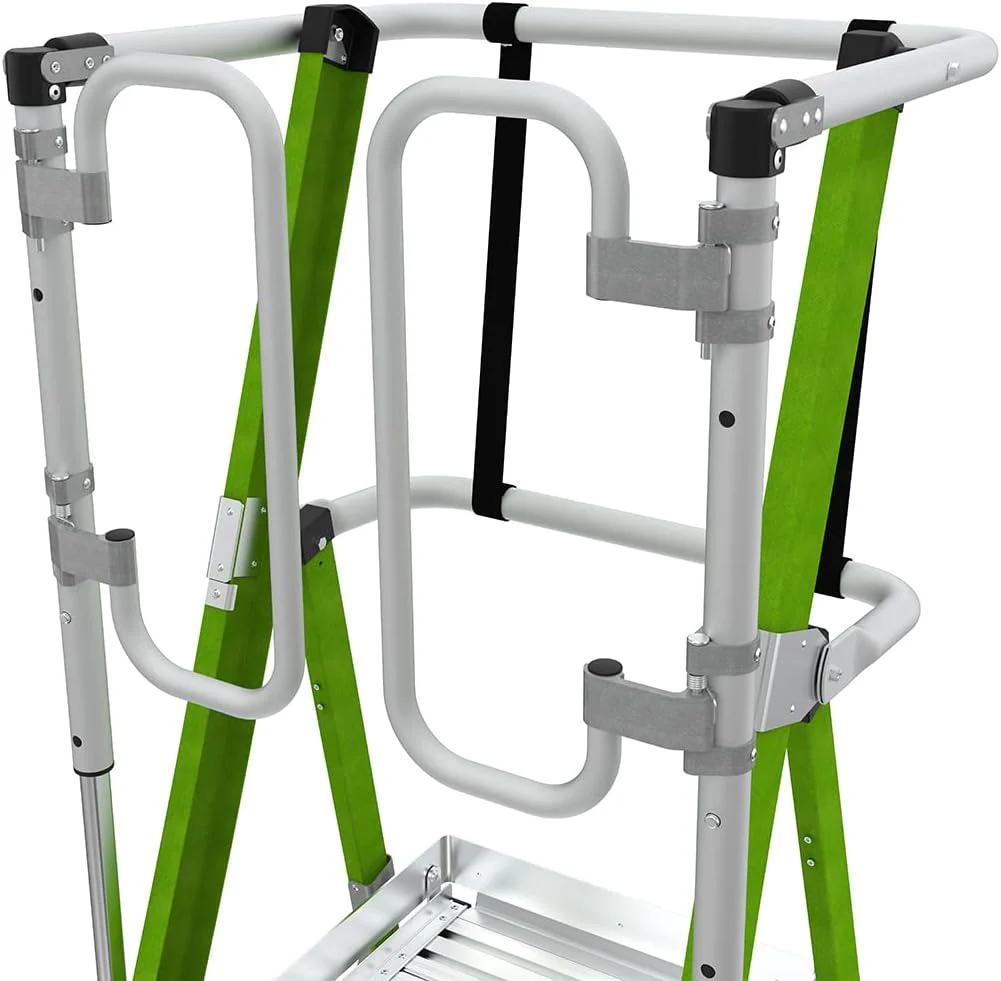 Little Giant Ladder Systems Safety Cage 2.0, M2, 2ft Enclosed Platform, Platform Ladder, Fiberglass, Type 1AA, 375 lbs Weight Rating, (19702) - Image 7