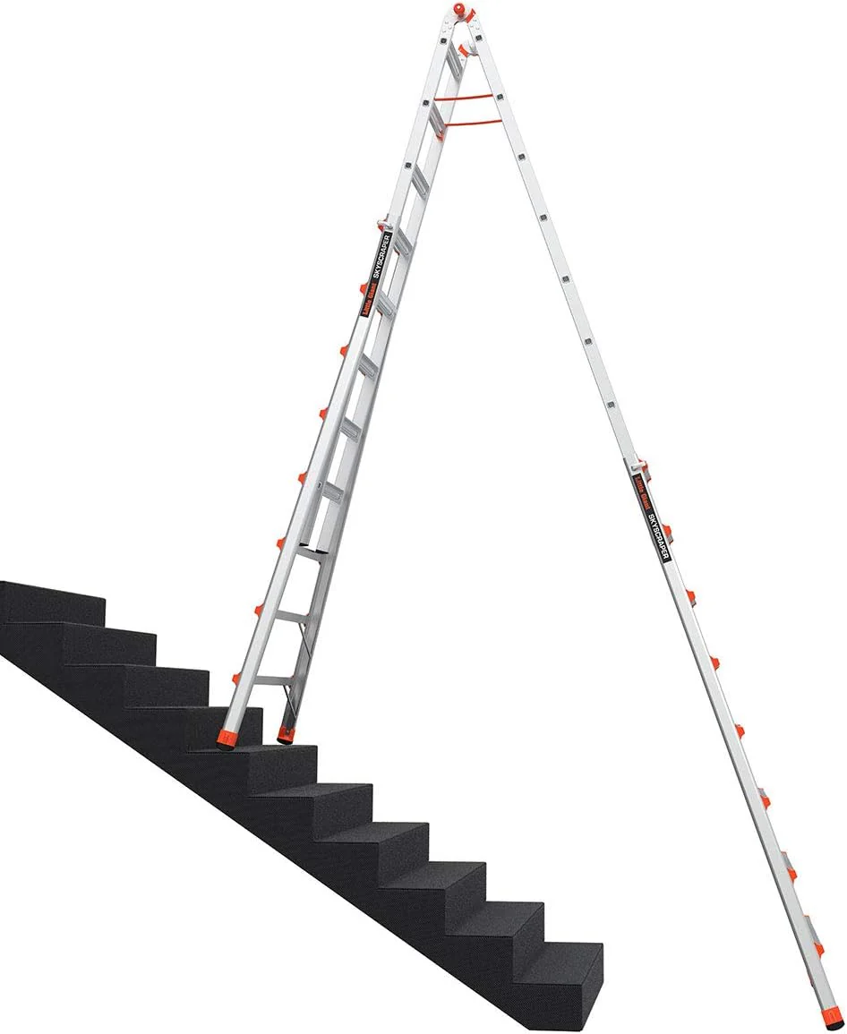 Little Giant Ladder Systems, SkyScraper, M15, 8-15 foot, Stepladder, Aluminum, Type 1A, 300 lbs weight rating, (10109) - Image 8