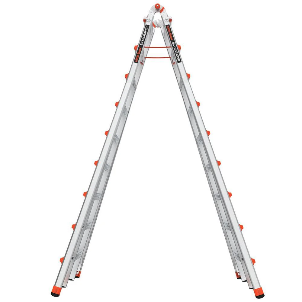 Little Giant Ladders M17 Type 1A Sky Scraper Aluminum Multi-Position Ladder - Image 3