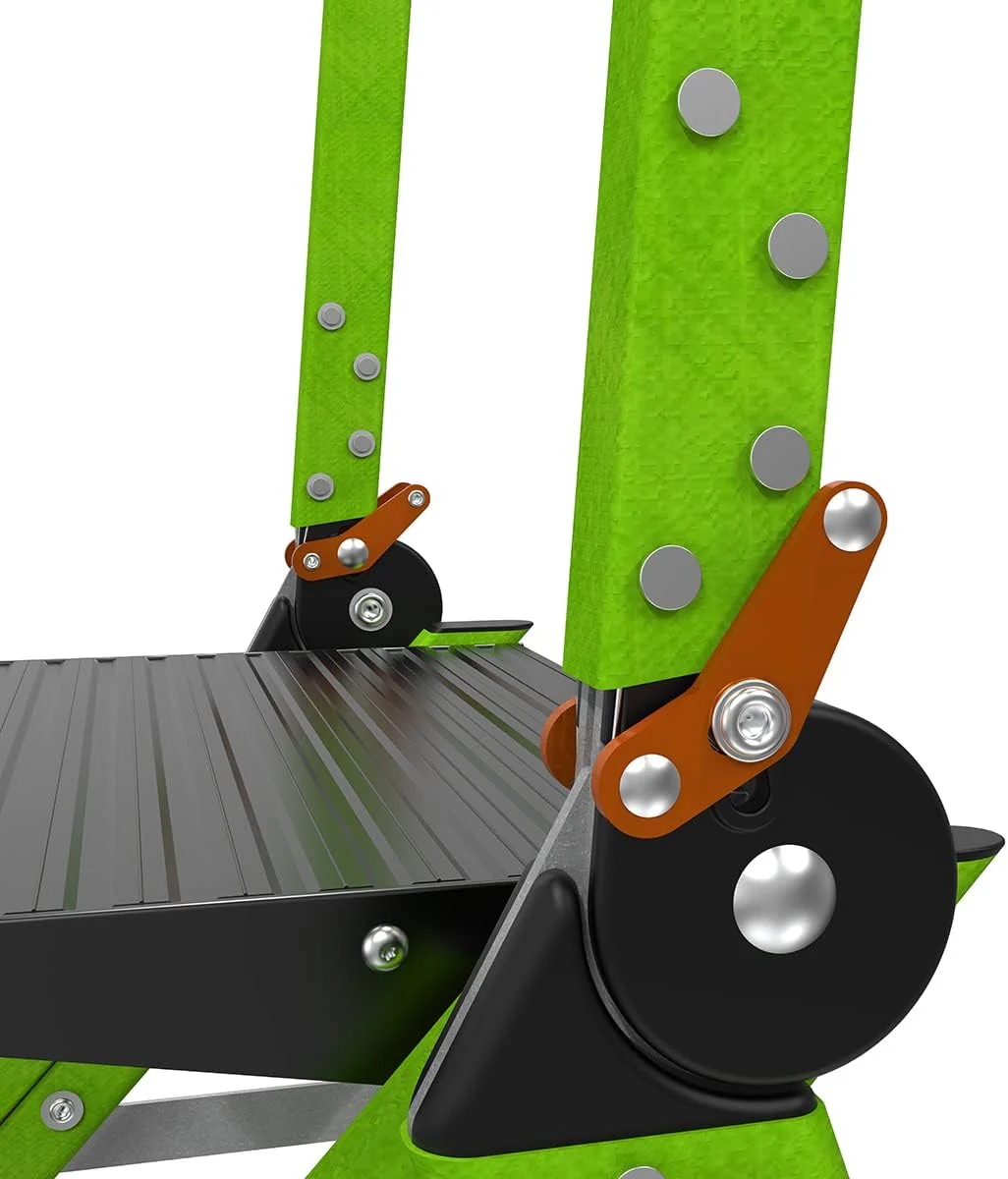 Little Giant Ladders, Jumbo Step, 3-Step, 3 Foot, Step Stool, Fiberglass, Type 1AA, 375 lbs Weight Rating, (11933) - Image 15