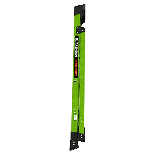 Little Giant Ladders, MightyLite 2.0, 4' Stepladder with Ground Cue, Fiberglass, Type IAA, 375 lbs Weight Rating, (15404-001), Green - Image 7