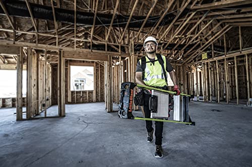 Little Giant Ladders, MightyLite 2.0, 5' Stepladder with Ground Cue, Fiberglass, Type IAA, 375 lbs Weight Rating, (15405-001), Hi-viz Green - Image 25