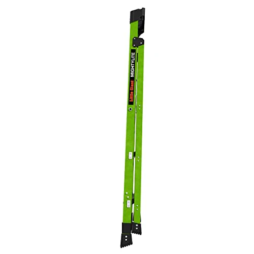 Little Giant Ladders, MightyLite 2.0, 5' Stepladder with Ground Cue, Fiberglass, Type IAA, 375 lbs Weight Rating, (15405-001), Hi-viz Green - Image 7