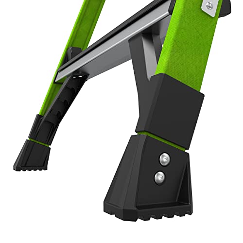 Little Giant Ladders, MightyLite 2.0, 8' Stepladder with Ground Cue, Fiberglass, Type IAA, 375 lbs Weight Rating, (15408-001), Green - Image 17
