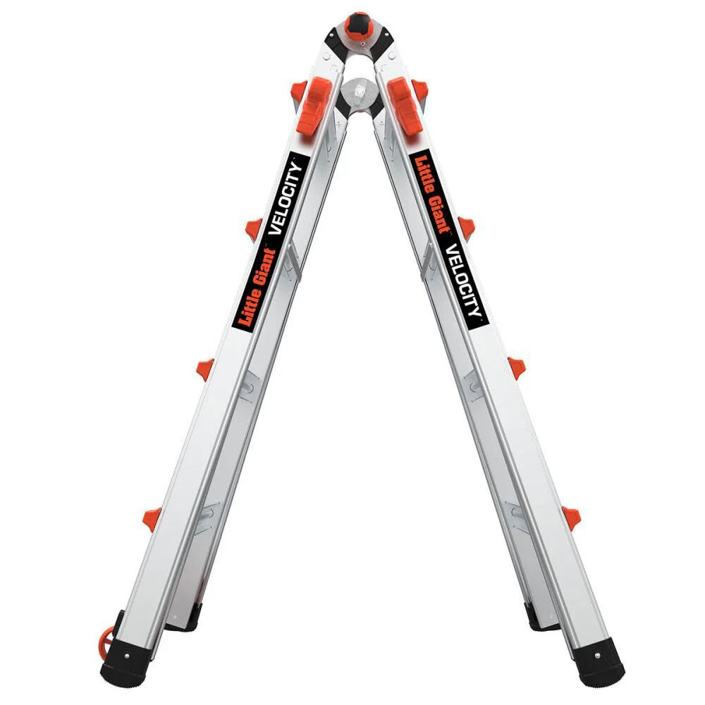 Little Giant Ladders Velocity Model 17 300 lb Rated Type-1A Multi-Use Ladder - Image 8