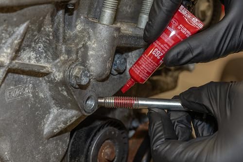 LOCTITE 263 Automotive Threadlocker Red – High Strength Thread Lock, General Purpose Applications, Oil Tolerant, Fluorescent - 6 ml, 1 Pack - Image 3