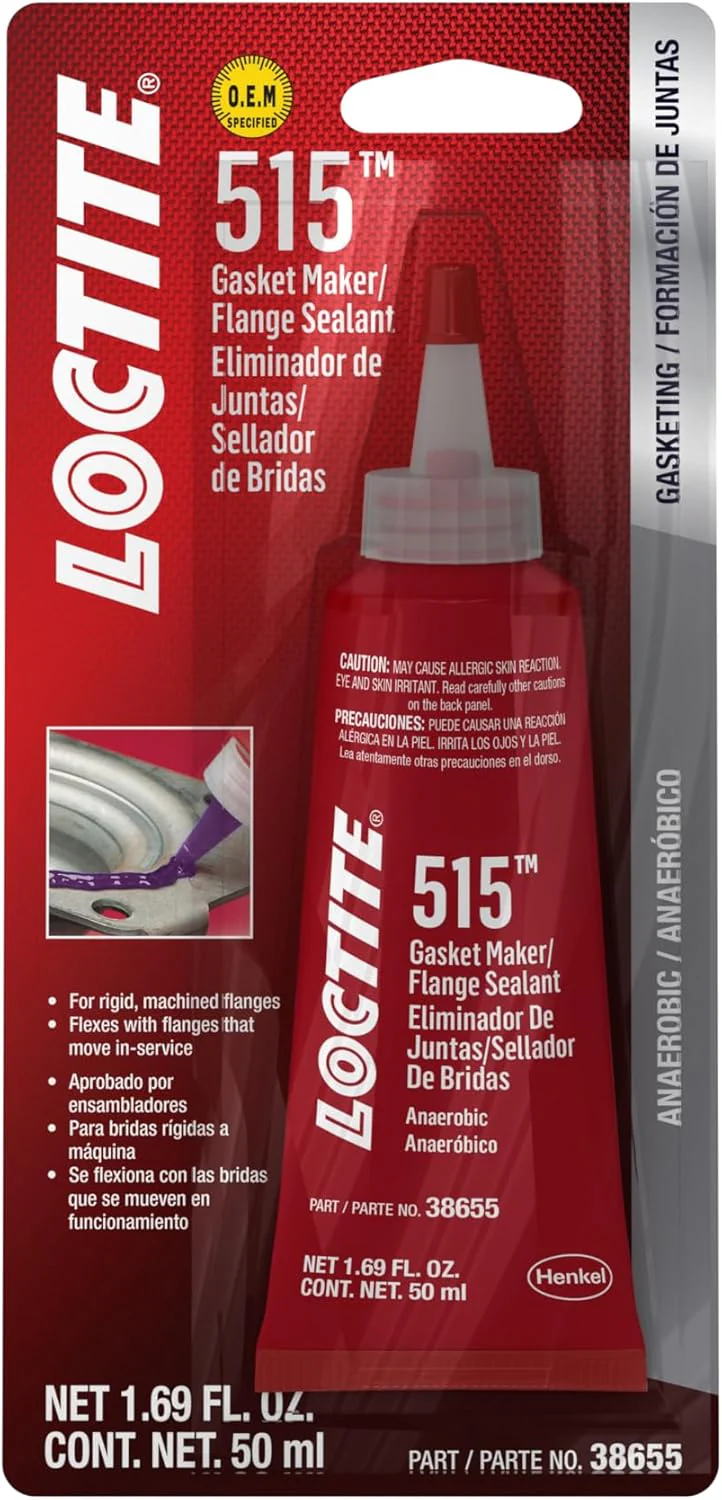 Loctite 515 Automotive Anaerobic Gasket Maker & Flange Sealant - Works on All Metals, Flexes with Movement - 50 ml, 1 Pack - Image 2