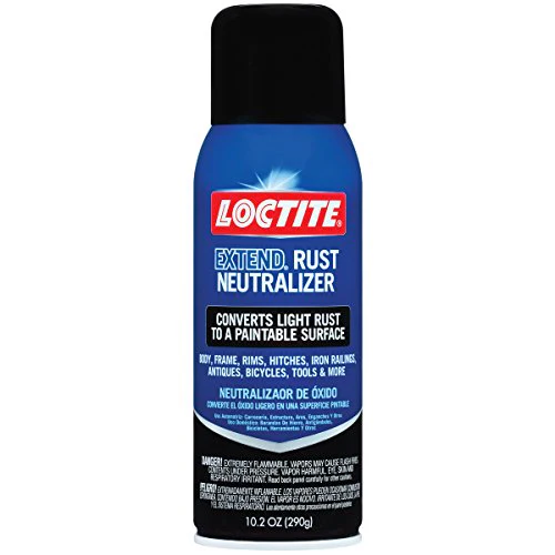 Loctite 633877 Extend Rust Neutralizer Aerosol Can, 10.25 Fl Oz (Pack of 1), Light Gray