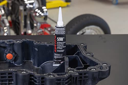 LOCTITE Automotive RTV Silicone Gasket Maker Black 598 - High Performance, Sensor-Safe, Non-Corrosive, Flexible, Oil Resistant - 80 ml, 1 Pack - Image 4