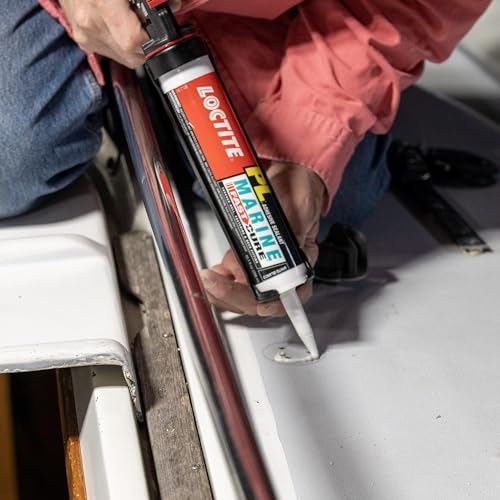 Loctite PL Marine Fast Cure Adhesive Sealants, Waterproof Construction Glue for Fiberglass, Vinyl, Glass & More - 10 fl oz Cartridge, Pack of 1 - Image 5