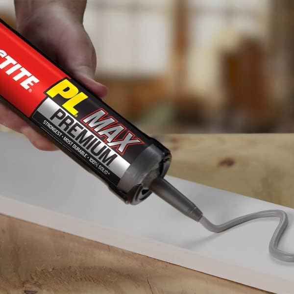 Loctite 2292244 PL Premium Max Construction Adhesive, 9 fl oz Cartridge, Versatile Construction Glue for Wood, Concrete, Stone & More (Pack of 12) - Image 10